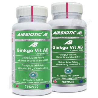 Ginkgo Vit Complex 6000 Airbiotic - 90 comprimidos