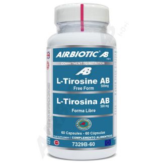L-Tirosina Airbiotic - 60 cápsulas