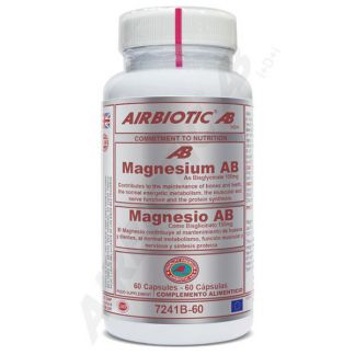 Magnesium Bisglicinato Airbiotic - 60 cápsulas