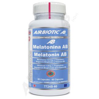 Melatonina AB 1,9 mg Airbiotic - 60 cápsulas
