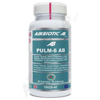 Pulm-6 AB Airbiotic - 60 cápsulas