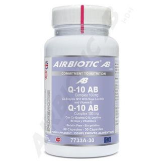 Q10 Complex AB 100 mg. Airbiotic - 30 cápsulas