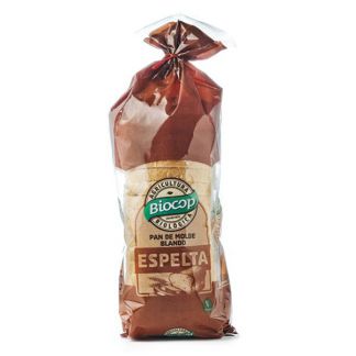 Pan de Molde de Espelta Blanco Biocop - 400 gramos