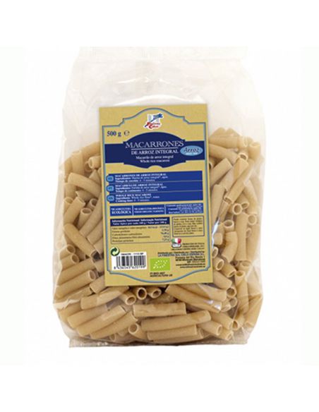 Macarrones de Arroz Integral La Finestra Sul Cielo - 500 gramos