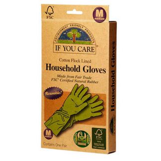 Guantes de Latex Ecológicos Talla Mediana If You Care