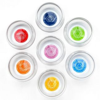 Juego de Vasos Mythos Vitalizadores 7 Chakras Nature's Design