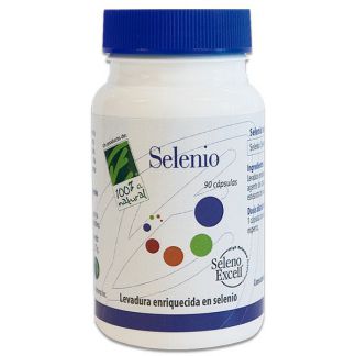 Selenio Cien por Cien Natural - 90 cápsulas