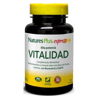 Express Vitalidad Nature's Plus - 30 comprimidos