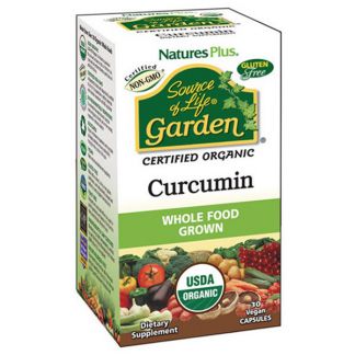 Garden Cúrcuma Nature's Plus - 30 cápsulas