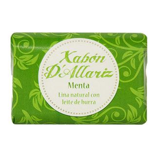 Jabón de Leche de Burra y Karité Menta Xabón D´Allariz - 100 gramos