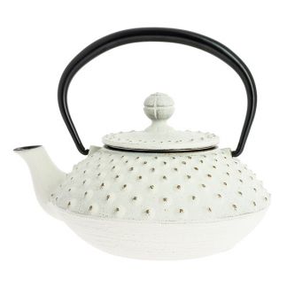 Tetera Kanbin Blanco-Dorado Iwachu - 350 ml.