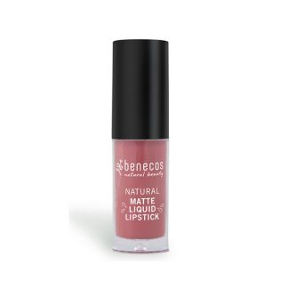 Barra de Labios Mate Líquida Rosewood Romance Benecos - 5 ml.