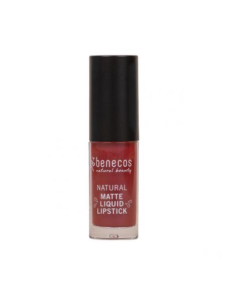 Barra de Labios Mate Líquida Bloody Berry Benecos - 5 ml.
