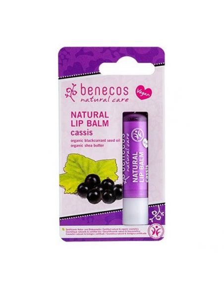 Bálsamo Labial Grosella Benecos - 4,8 gramos