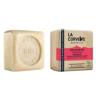 Jabón de Granada y Karité Bio La Corvette - 100 gramos