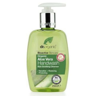 Jabón en Gel para Manos con Aloe Vera Dr. Organic - 250 ml.