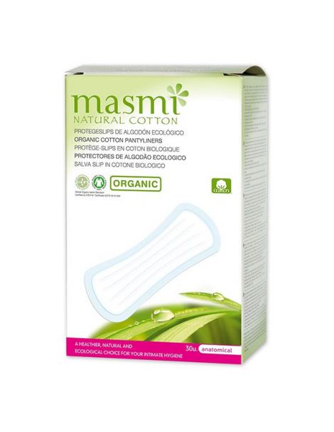 Protegeslips Anatómicos Masmi - 24 unidades