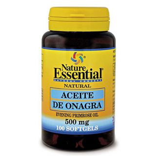 Aceite de Onagra 500 mg. Nature Essential - 100 perlas