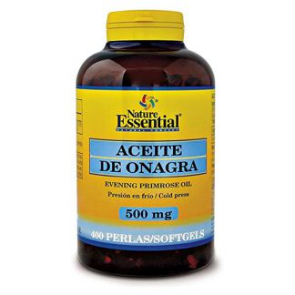 Aceite de Onagra 500 mg. Nature Essential - 400 perlas