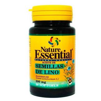 Aceite de Semillas de Lino Nature Essential - 50 perlas