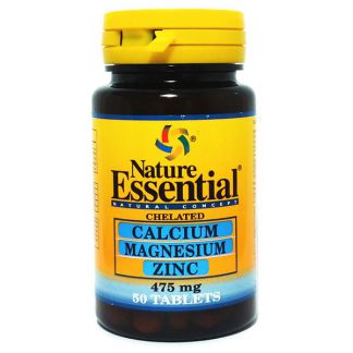Calcio-Magnesio-Zinc Nature Essential - 50 comprimidos