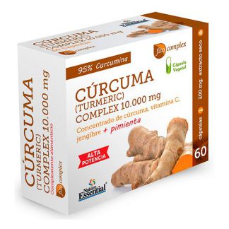 Cúrcuma + Jengibre + Pimienta Nature Essential - 60 cápsulas