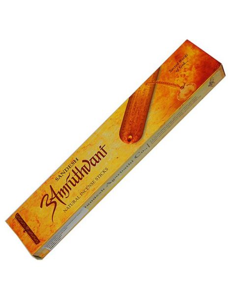 Incienso Sandesh Amruthvani - 15 gramos