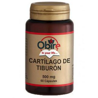 Cartílago de Tiburón 500 mg. Obire - 60 cápsulas