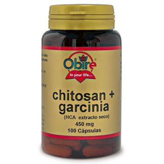 Chitosán y Garcinia Obire - 100 cápsulas