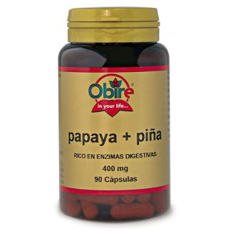 Papaya y Piña Obire - 90 cápsulas