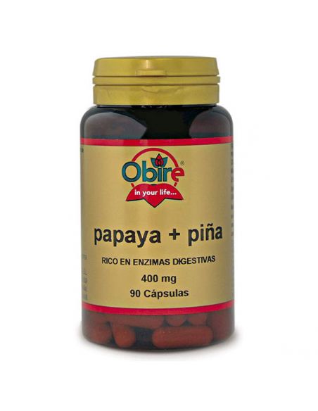 Papaya y Piña Obire - 90 cápsulas