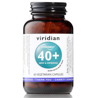 Synerbio 40+ Viridian - 60 cápsulas