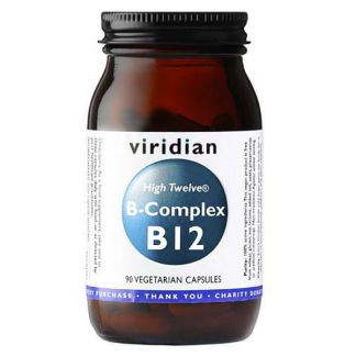 High Twelve B12 con B-Complex Viridian - 90 cápsulas