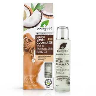Aceite Corporal con Monoi y Aceite de Coco Dr. Organic - 90 gramos