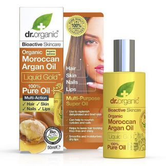 Aceite Puro de Argán Marroquí Dr. Organic - 50 ml.