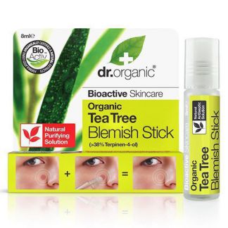 Barra para Acné Árbol del Té Dr. Organic - 8 ml.