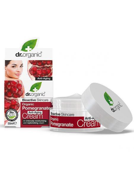 Crema Antiedad de Granada Dr. Organic - 50 ml.