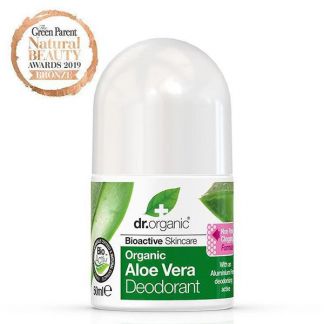 Desodorante con Aloe Vera Dr. Organic - 50 ml.