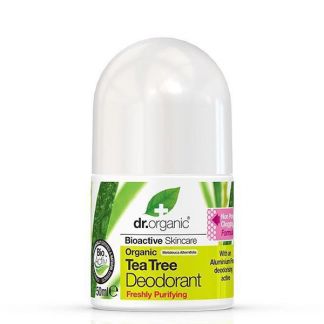 Desodorante con Árbol del Té Dr. Organic - 50 ml.