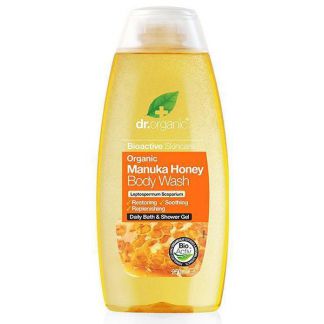 Gel de Ducha con Miel de Manuka Dr. Organic - 250 ml.