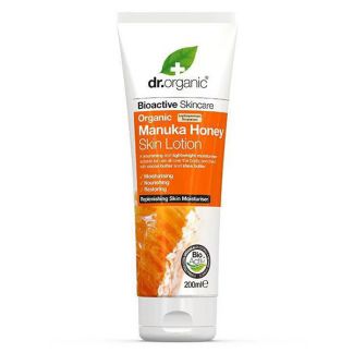 Loción Corporal con Miel de Manuka Dr. Organic - 200 ml.