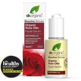 Sérum Facial Rosa de Damasco Dr. Organic - 30 ml.