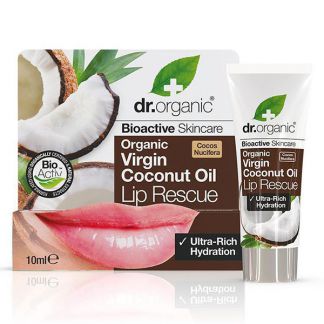 Sérum Labial con Aceite de Coco Dr. Organic - 10 ml.