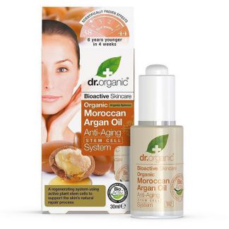 Sistema Antiedad Células Madre de Argán Dr. Organic - 30 ml.