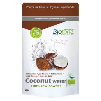 Coconut Water (Agua de Coco) Bio Biotona - 200 gramos