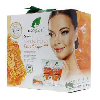 Set Reparador y Restaurador Miel de Manuka Dr. Organic
