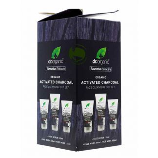 Set Limpiador Facial Carbón Dr. Organic
