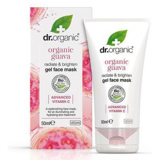 Mascarilla Facial con Guayaba Fresca Dr. Organic - 50 ml.