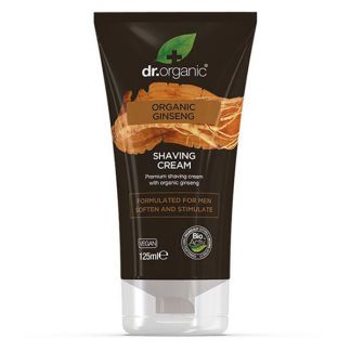 Crema de Afeitar Organic Ginseng Dr. Organic - 125 ml.