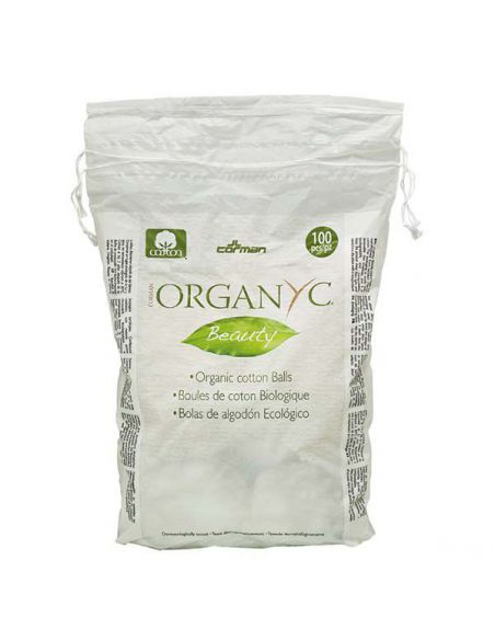 Bolas de Algodón Organyc - 100 unidades